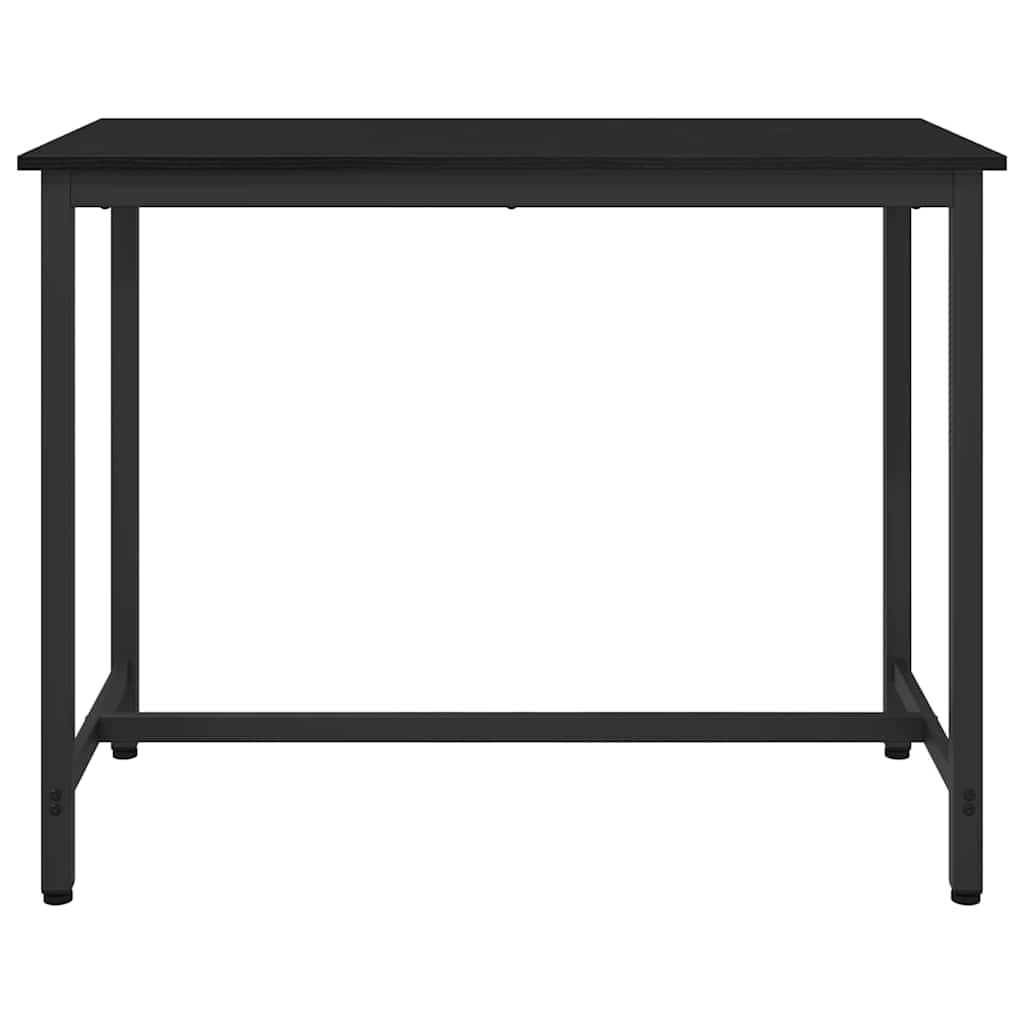 stol Crni hrast 100 x 50 x 76,5 cm Inženjerska drva i čelik