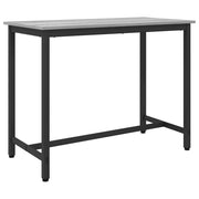 stol Siva Sonoma 100 x 50 x 76,5 cm Inženjerska drva i čelik