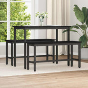 Klupa za blagovanje Crni hrast 100 x 32,5 x 48,5 cm