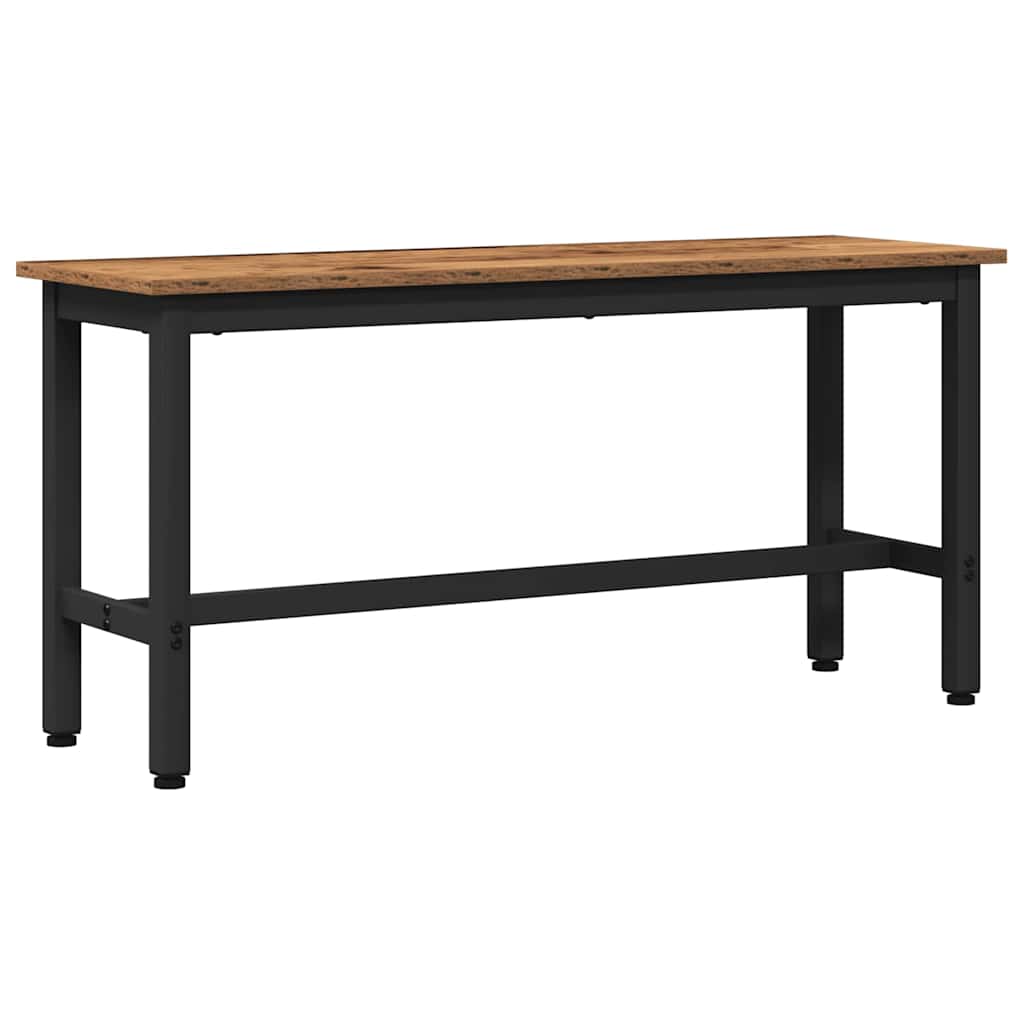 Klupa za blagovanje 2 pcs Staro drvo 100 x 32,5 x 48,5 cm