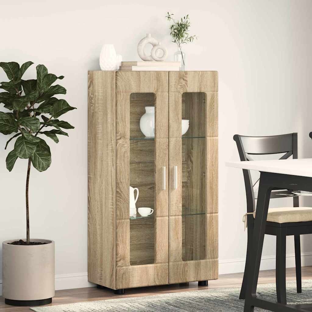 Kreveta s policom FLORIN Sonoma hrast 55,5 x 29 x 100 cm