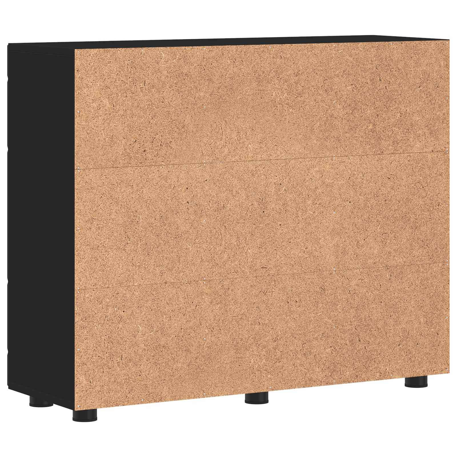 Drveni ormar Crna 88,5 x 30,5 x 73 cm Konstruirano drvo