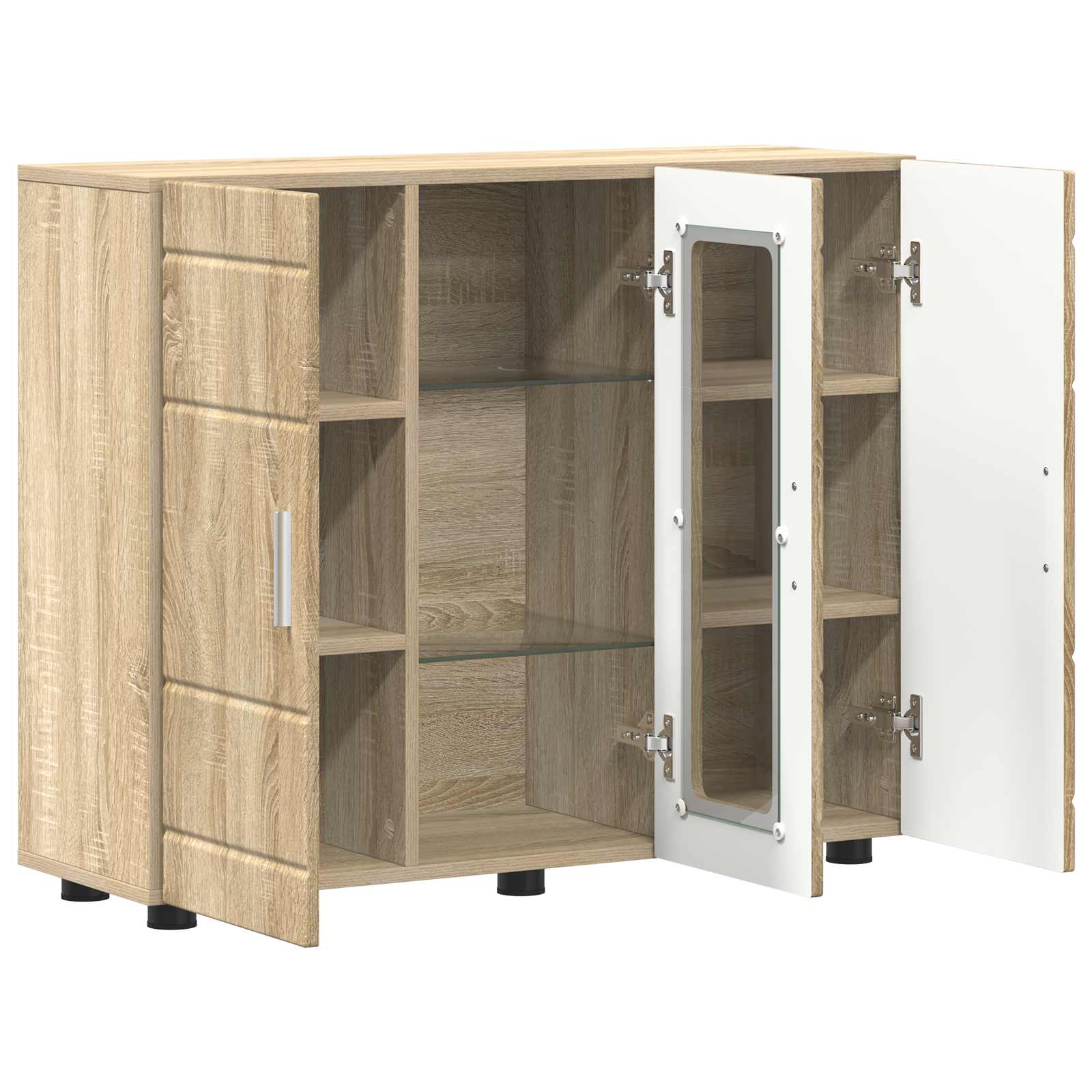 Drveni ormar Sonoma hrast 88,5 x 30,5 x 73 cm Konstruirano drvo