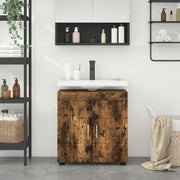 Set ormarića za kupaonicu TULUM Dimljeni hrast 60 x 34 x 63 cm