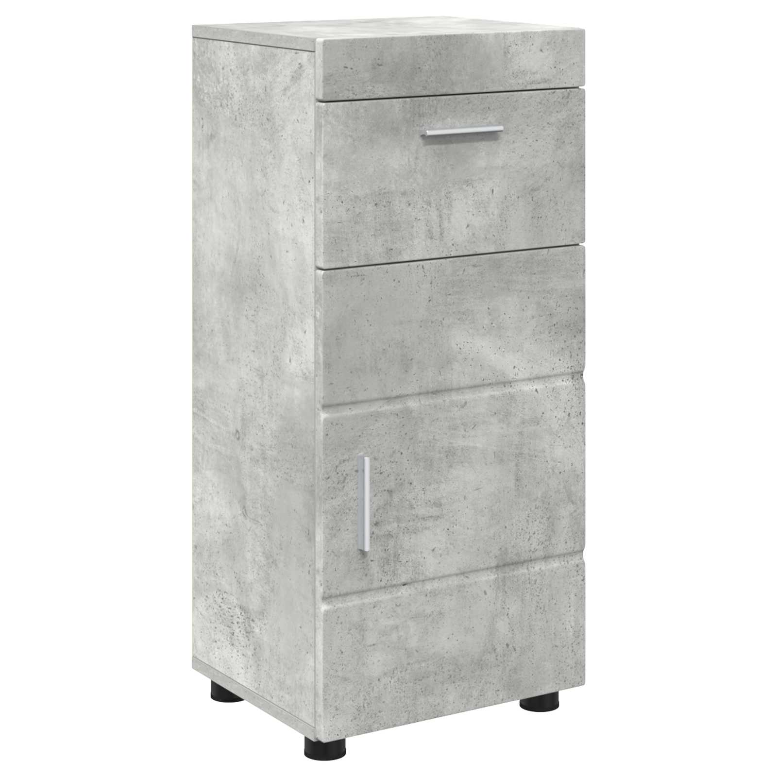 Set ormarića za kupaonicu TULUM Betonski sivi 37 x 31,5 x 82 cm