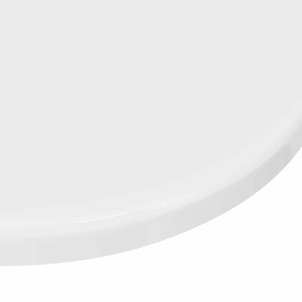Gornji dio stola Visoko sjajno bijela Ø 30 x 1,5 cm