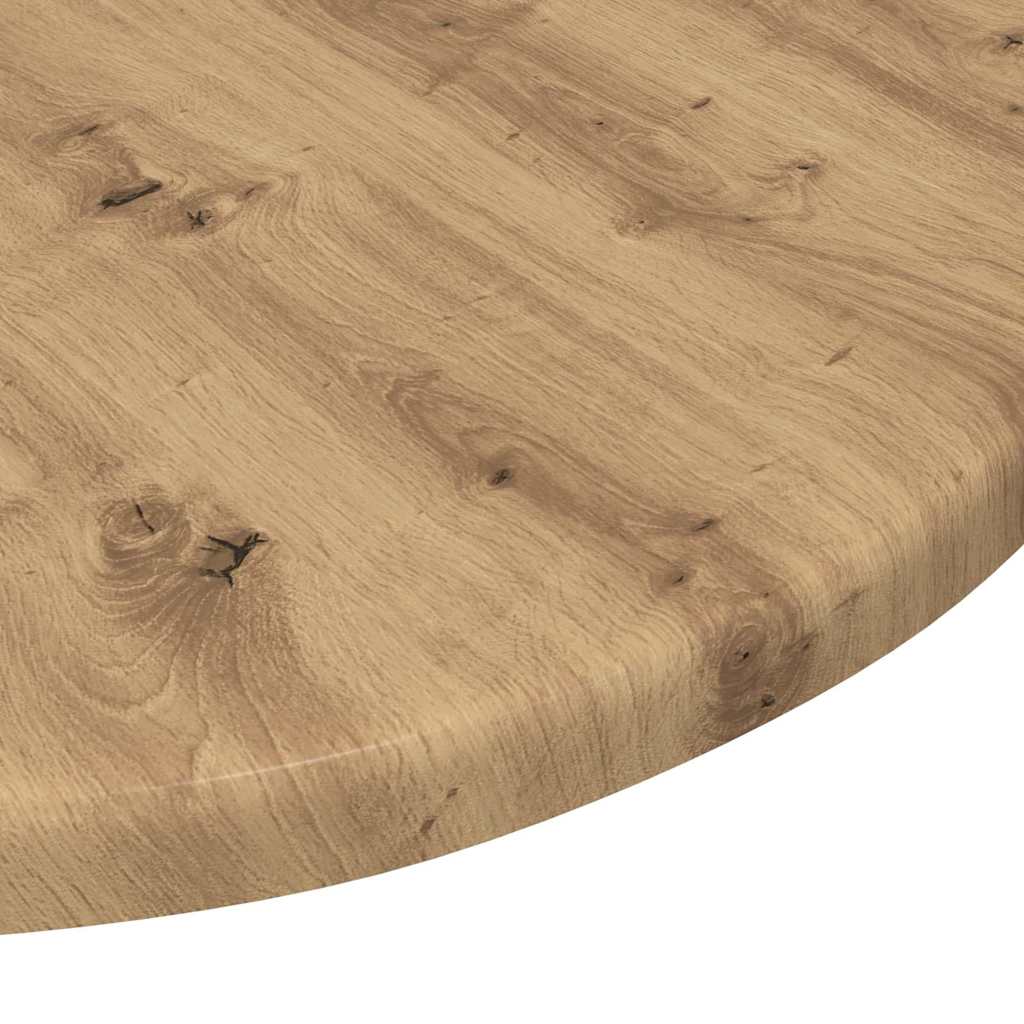 Gornji dio stola hrast artisan Ø 40 x 1,5 cm Konstruirano drvo