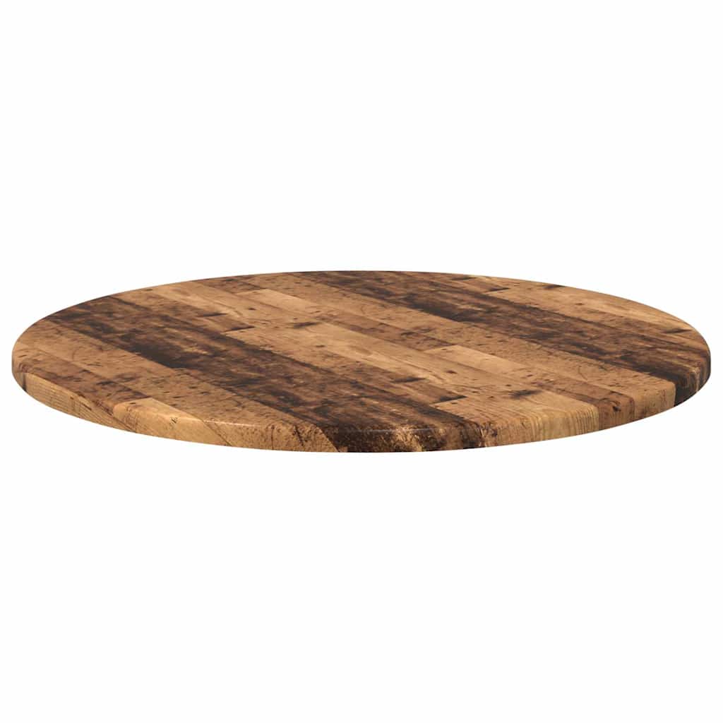 Gornji dio stola Staro drvo Ø 50 x 1,5 cm Konstruirano drvo
