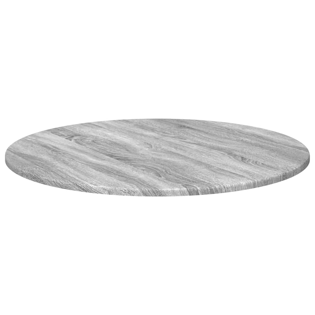 Gornji dio stola Sivi hrast sonoma Ø 70 x 1,5 cm