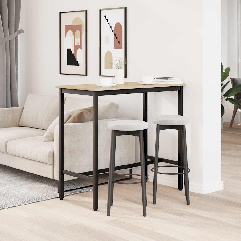 stol Sonoma hrast 100 x 50 x 90,5 cm Inženjerska drva i čelik