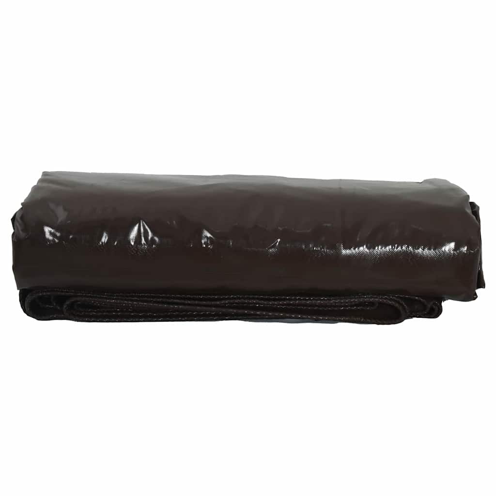 Cerada 650g / m² Smeđa 2,5 x 4,5 m Platno s PVC premazom