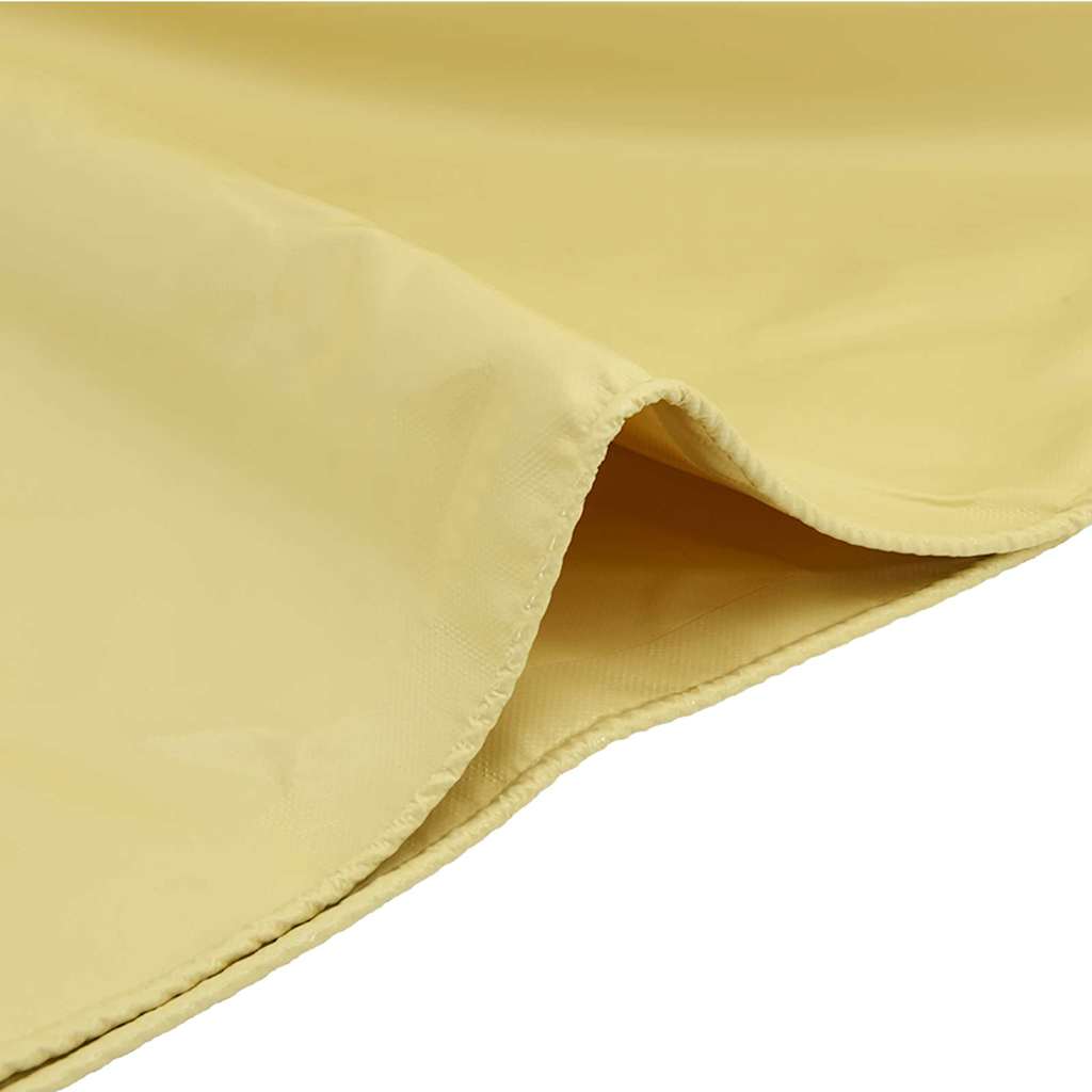 Cerada 650g / m² Bež 3,5 x 5 m Platno s PVC premazom