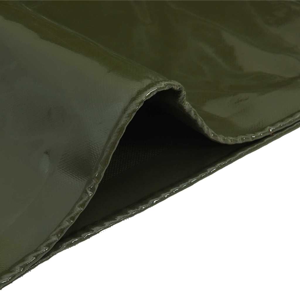 Cerada 650g / m² Maslinasto zelena 4 x 8 m Platno s PVC premazom