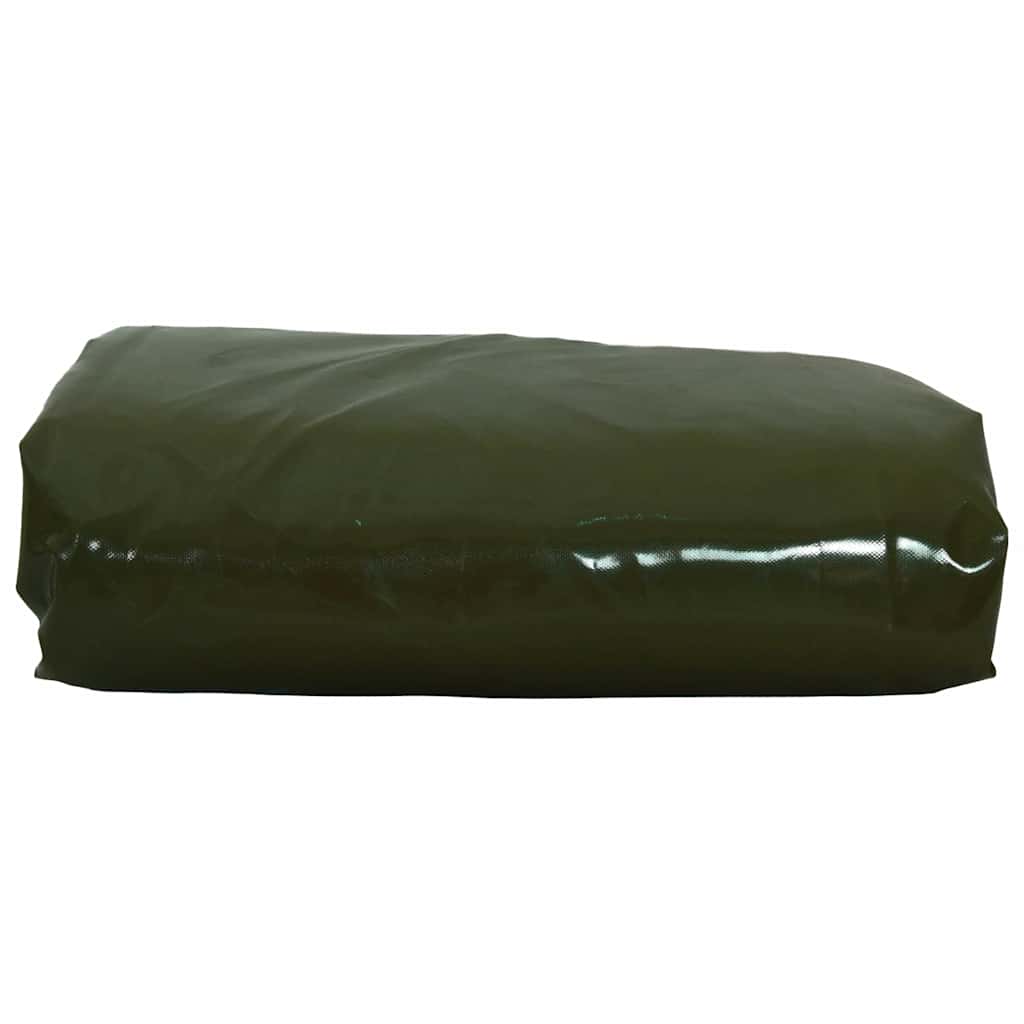 Cerada 650g / m² Maslinasto zelena 4 x 8 m Platno s PVC premazom