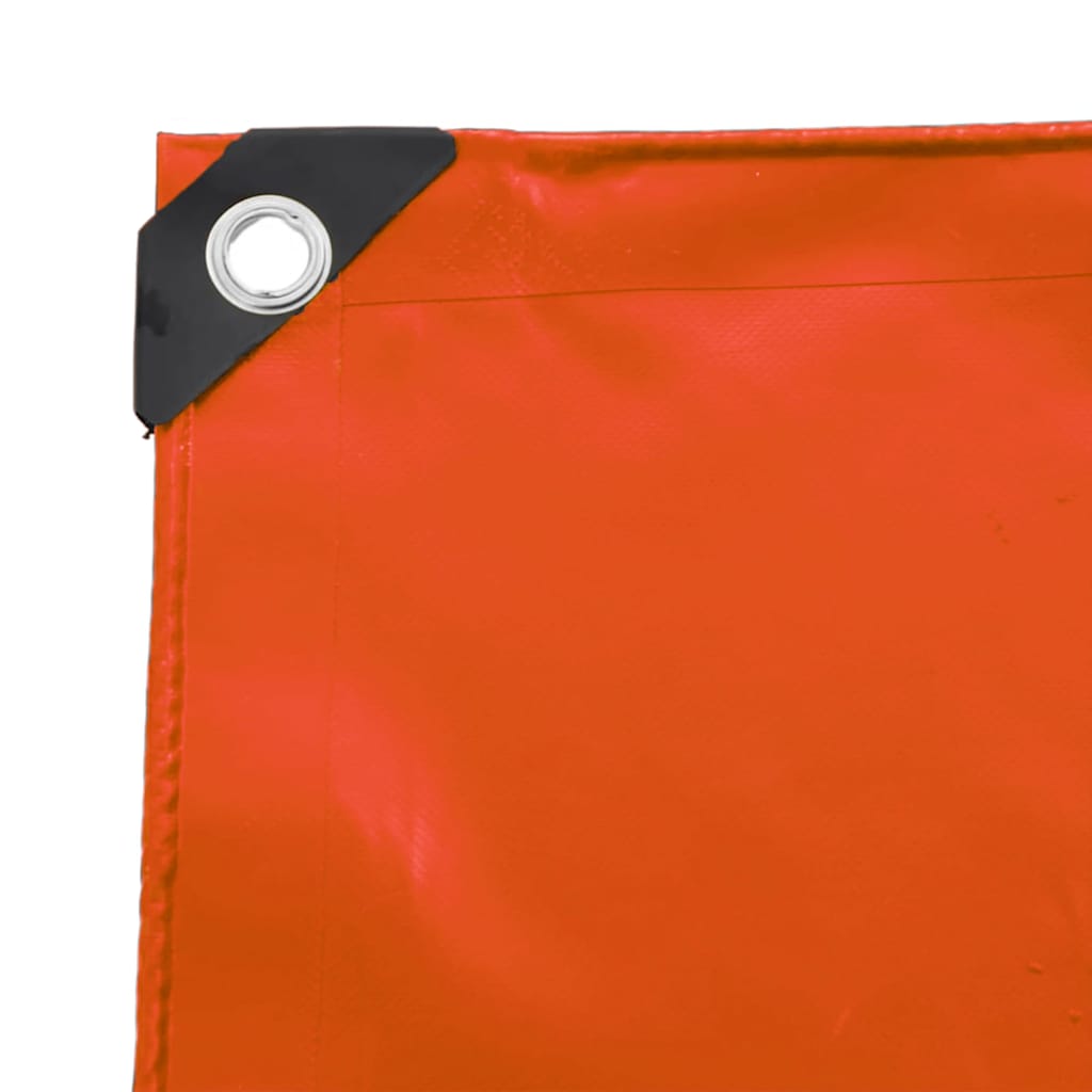 Cerada 650g / m² Narančasta 4 x 7 m Platno s PVC premazom