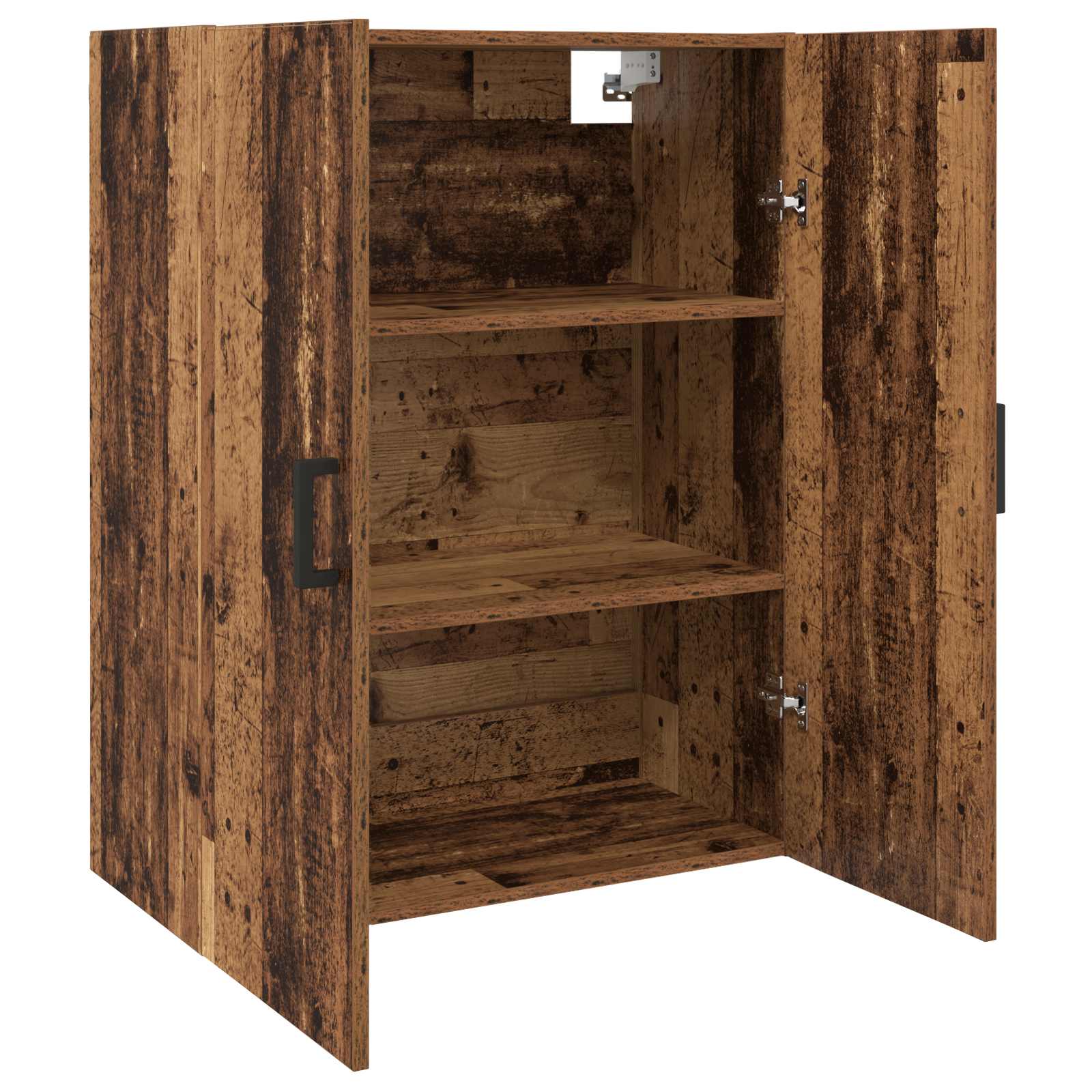 Ormar za montažu na zid 2 pcs Staro drvo 69,5 x 34 x 90 cm