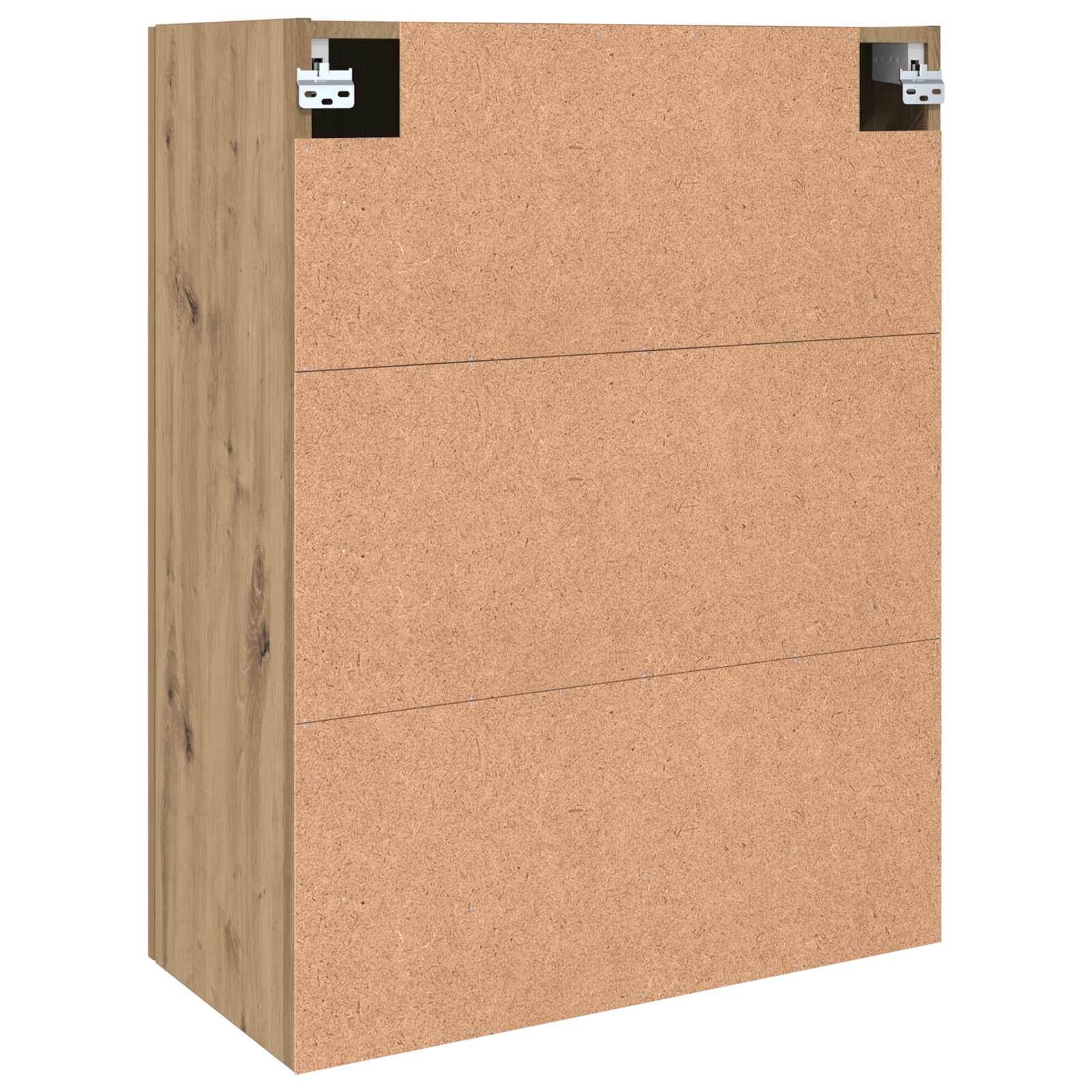 Ormar za montažu na zid Zidne 2 pcs Umjetnički hrast