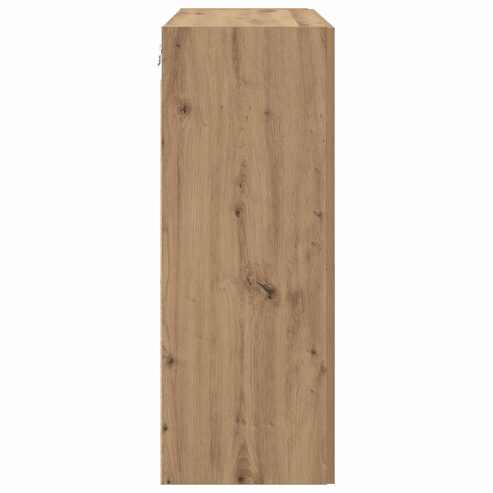 Ormar za montažu na zid Zidne 2 pcs Umjetnički hrast