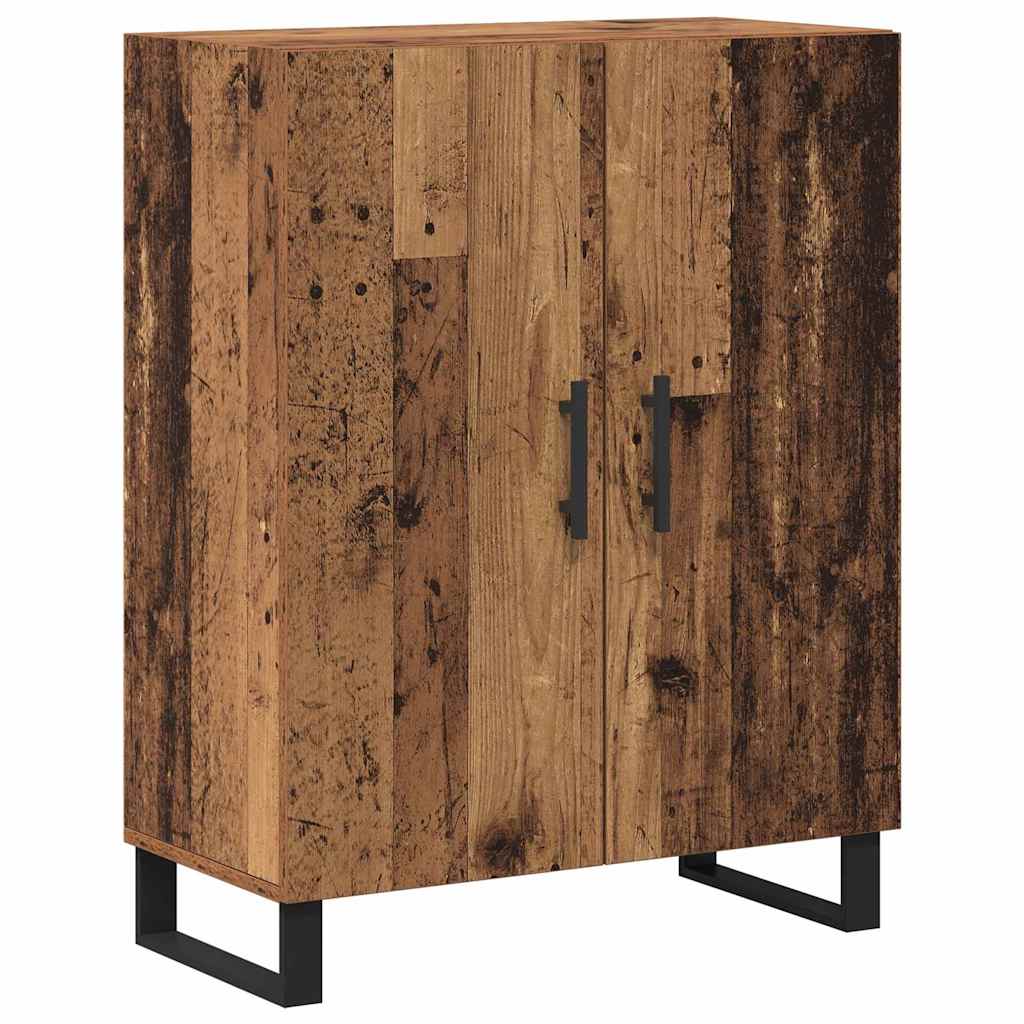 Highboard 2 pcs Staro drvo Konstruirano drvo