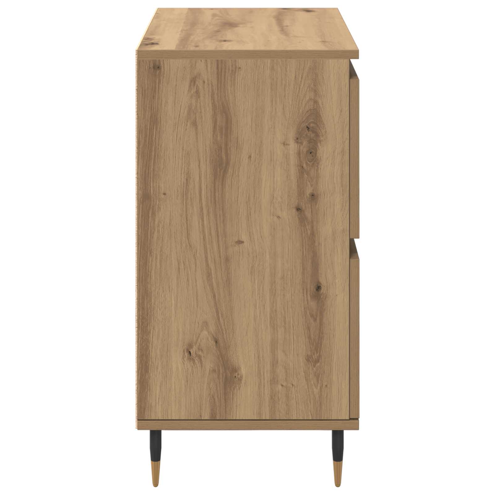 Ormarić za pohranu 2 pcs Umjetnički hrast 60 x 35 x 70 cm