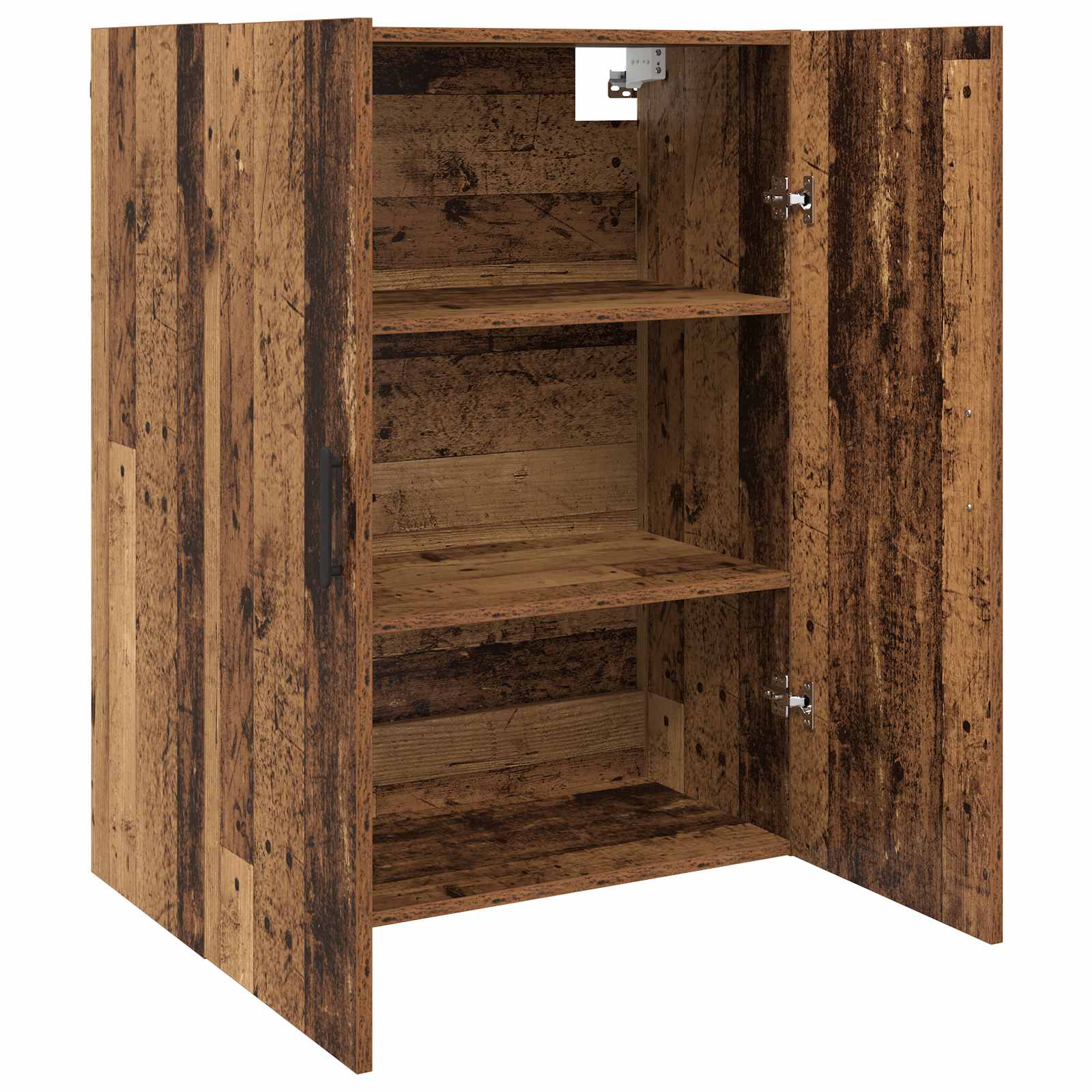 Ormar za montažu na zid 2 pcs Staro drvo 69,5 x 34 x 90 cm