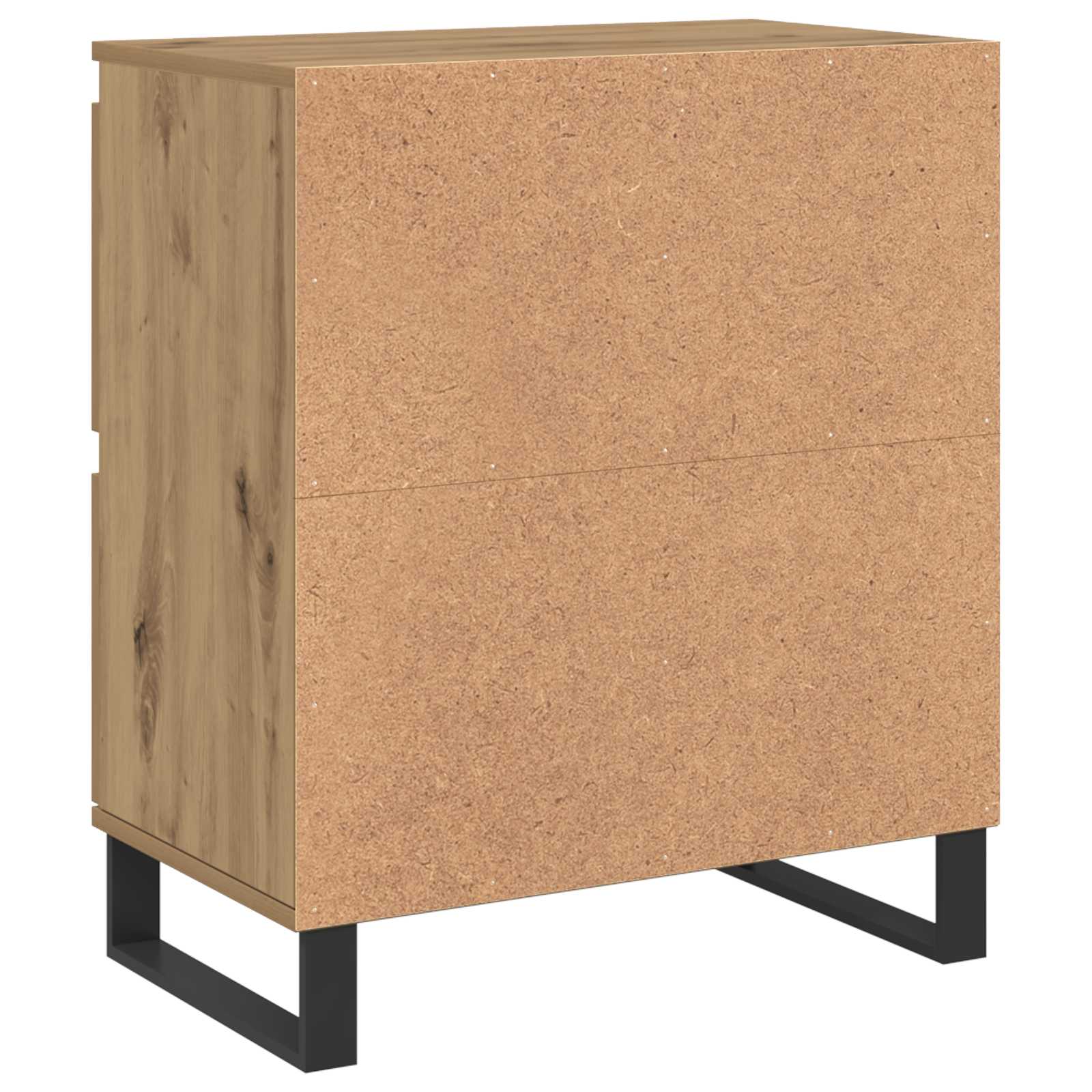 Kreveta 2 pcs Umjetnički hrast 60 x 35 x 70 cm