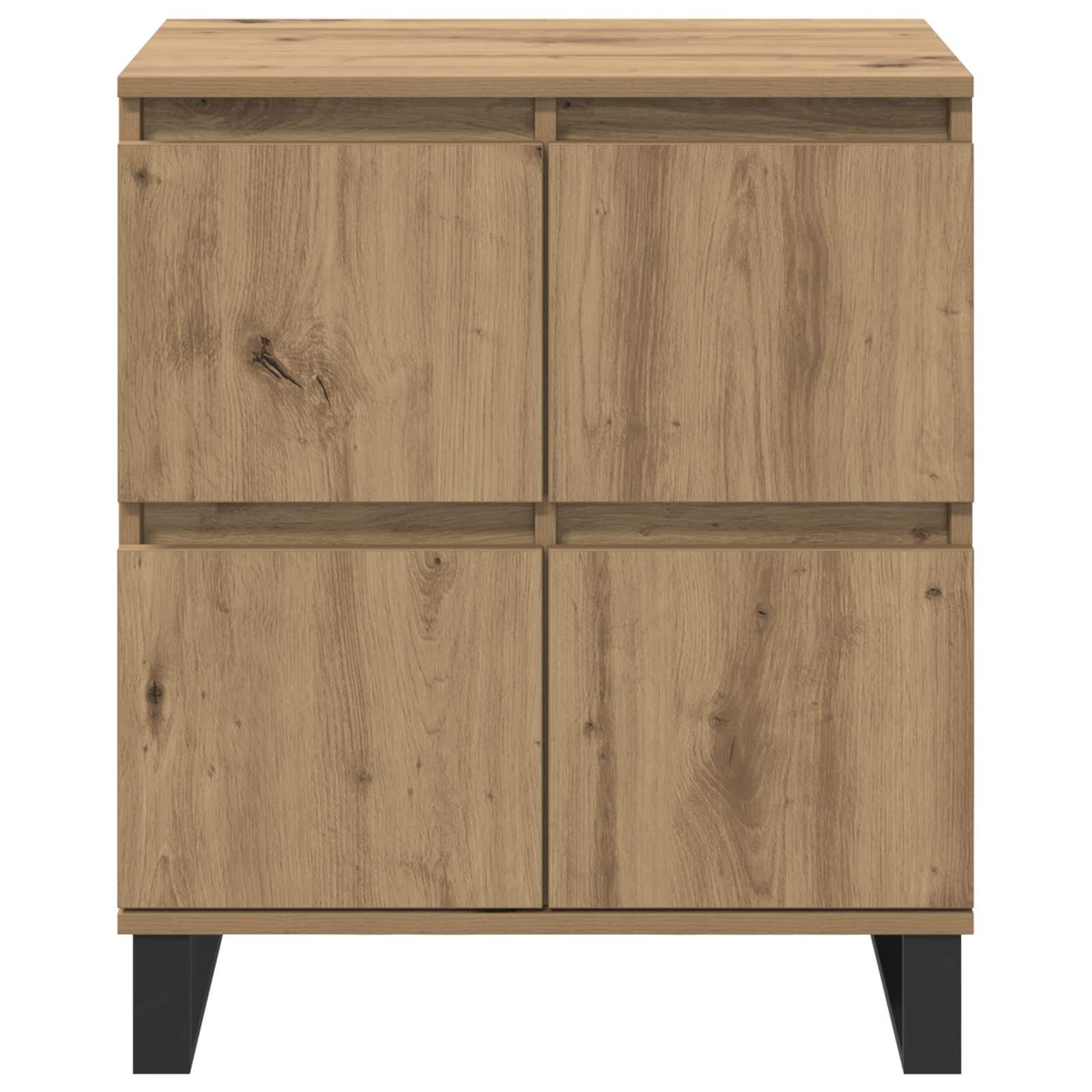 Kreveta 2 pcs Umjetnički hrast 60 x 35 x 70 cm