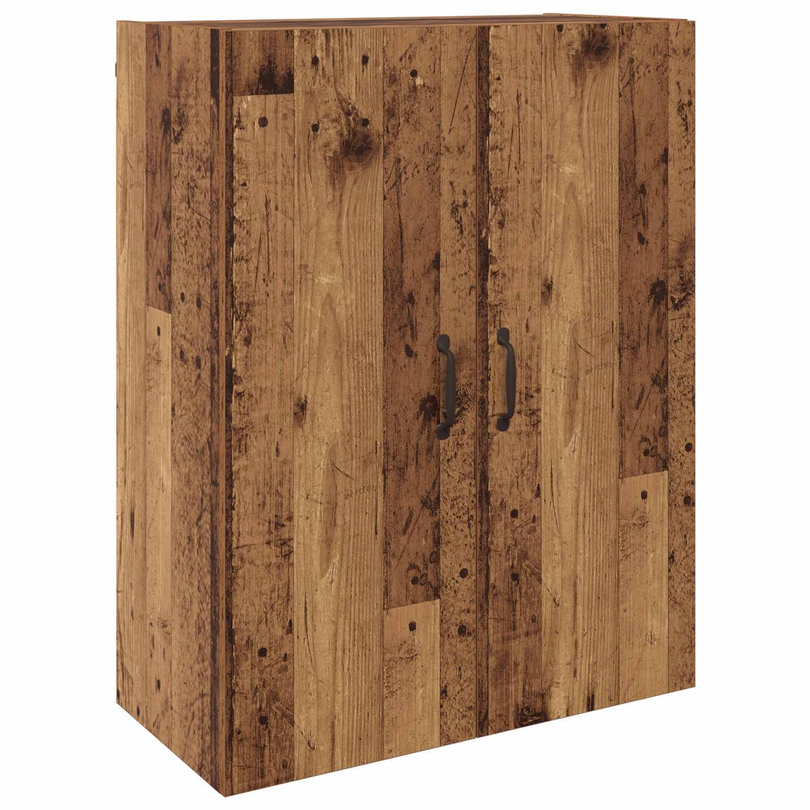 Ormar za montažu na zid 2 pcs Staro drvo 69,5 x 34 x 90 cm