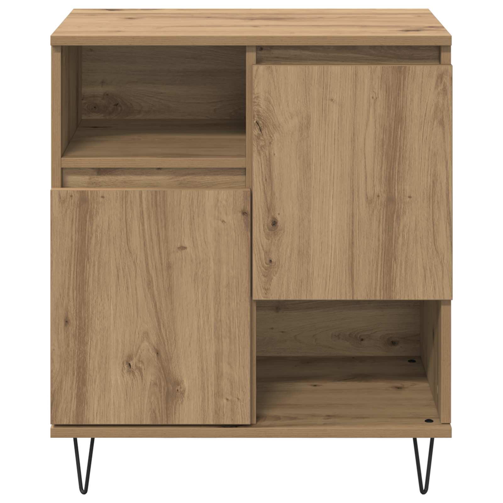 Kreveta 3 pcs Umjetnički hrast 60 x 35 x 70 cm