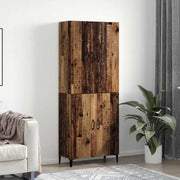 Highboard 2 kom. Staro drvo 69,5 x 34 x 180 cm