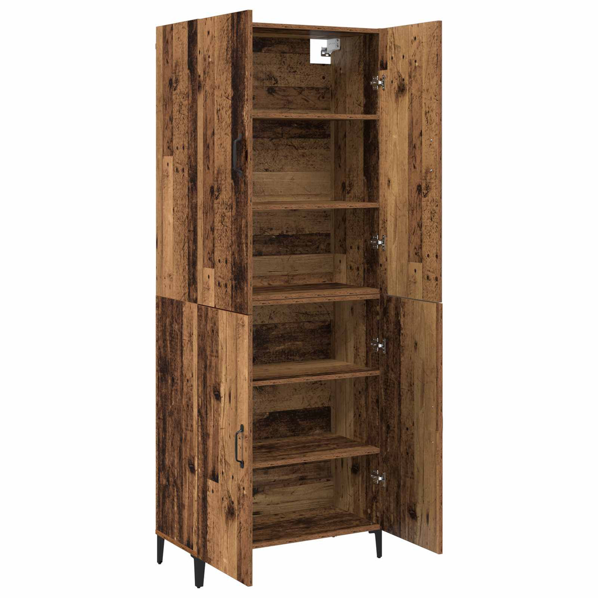 Highboard 2 kom. Staro drvo 69,5 x 34 x 180 cm