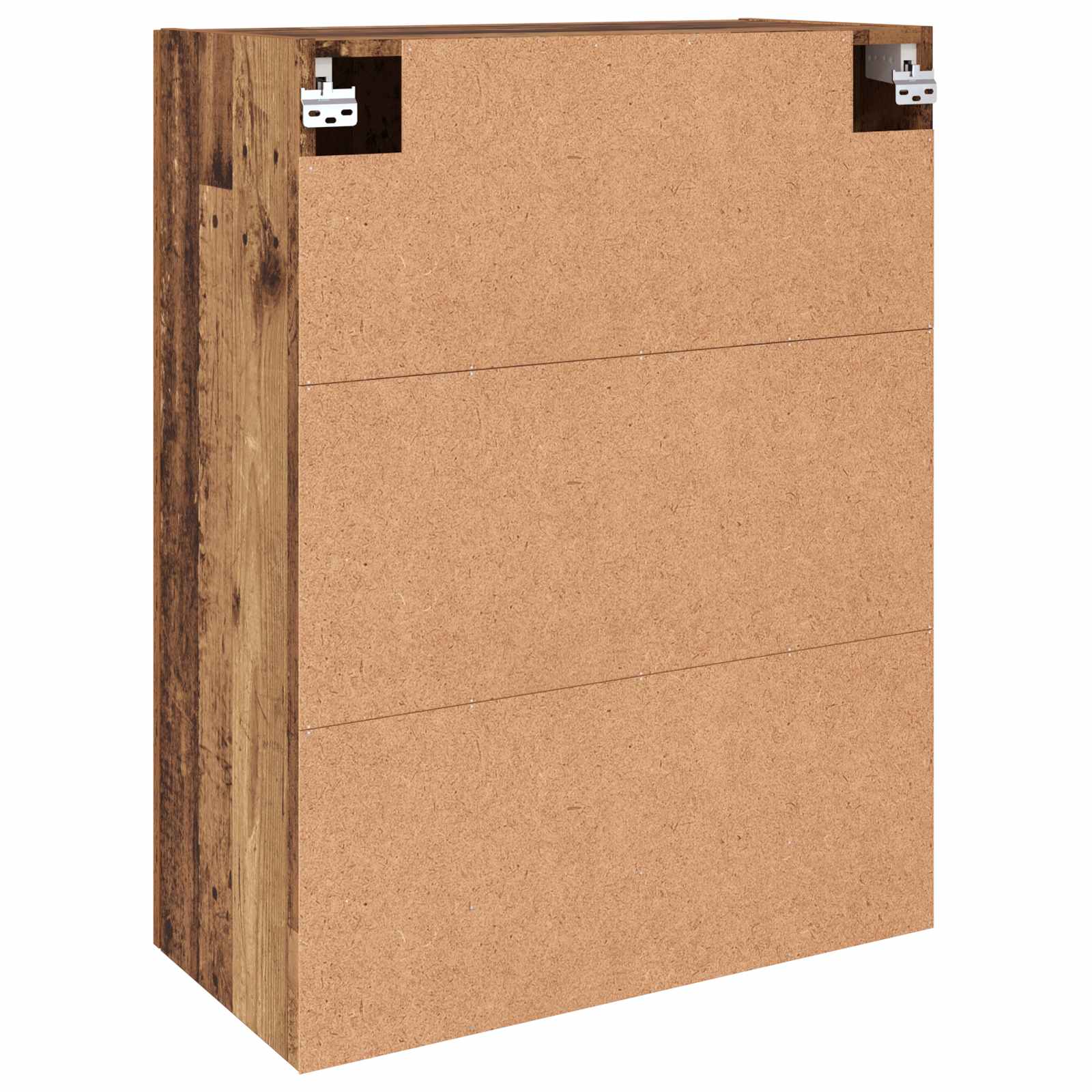 Ormar za montažu na zid 2 pcs Staro drvo 69,5 x 34 x 90 cm