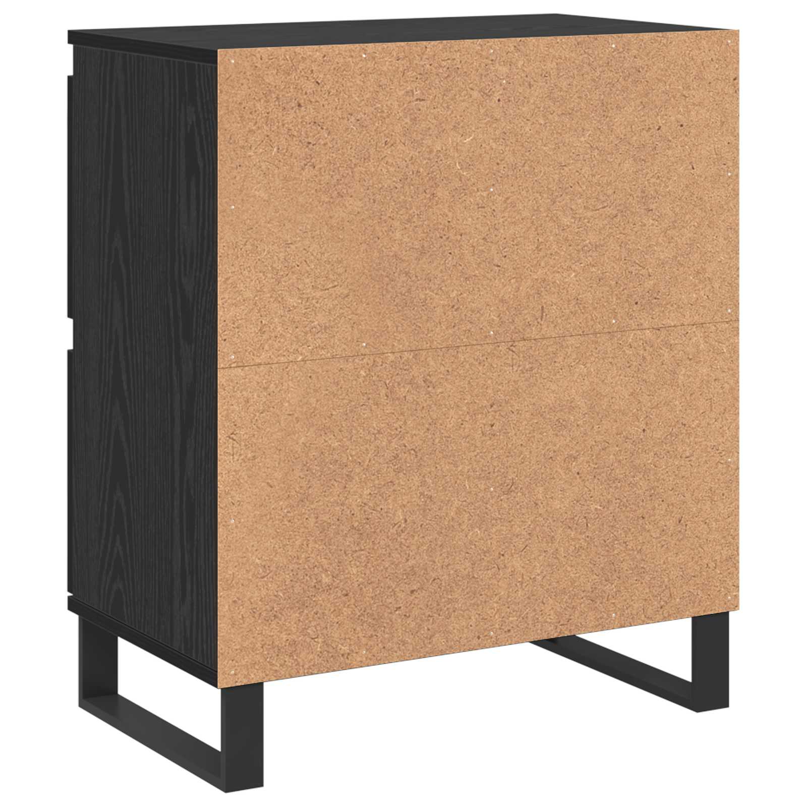 Kreveta 3 pcs Crni hrast 60 x 35 x 70 cm