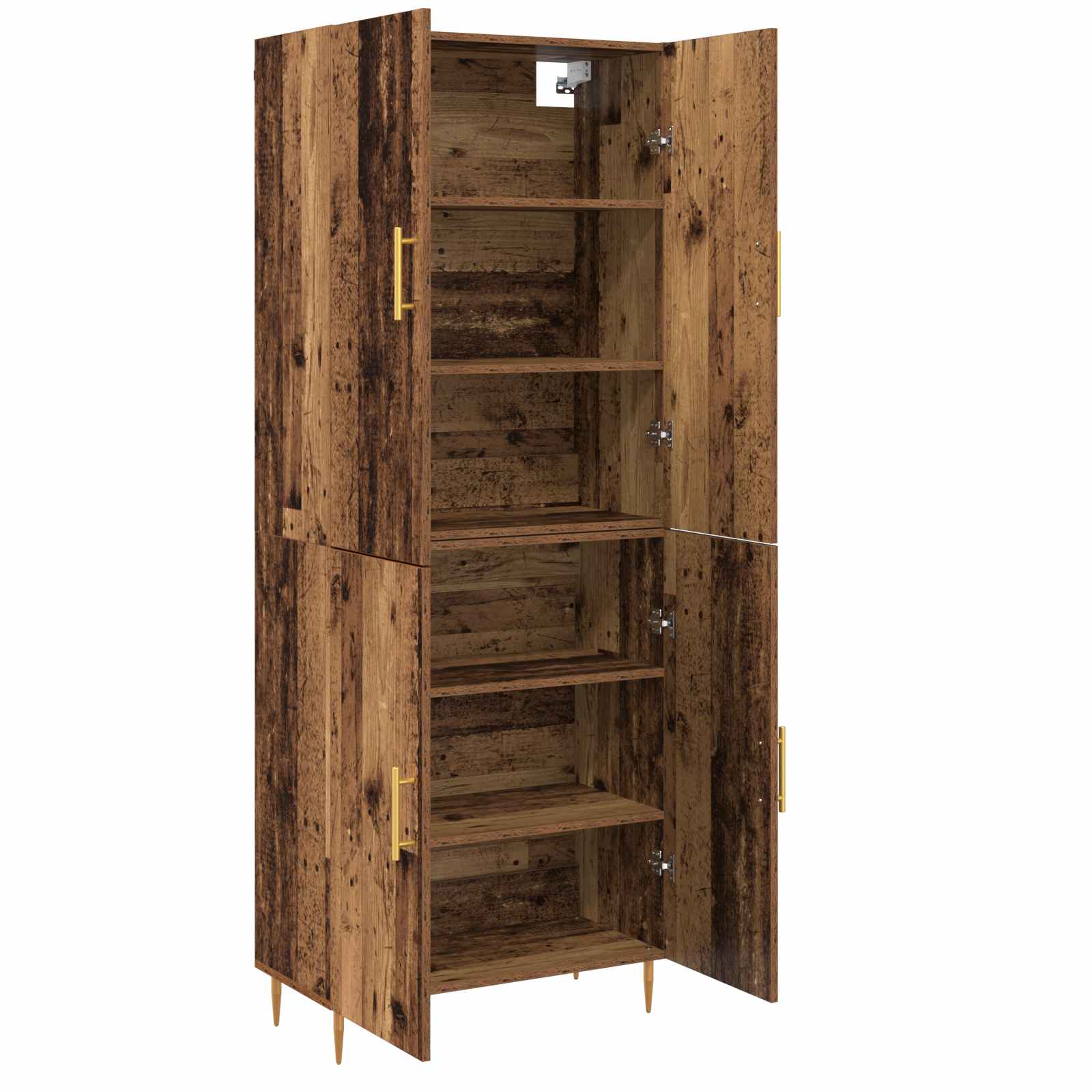 Highboard Zidne Staro drvo 69,5 x 34 x 180 cm Konstruirano drvo