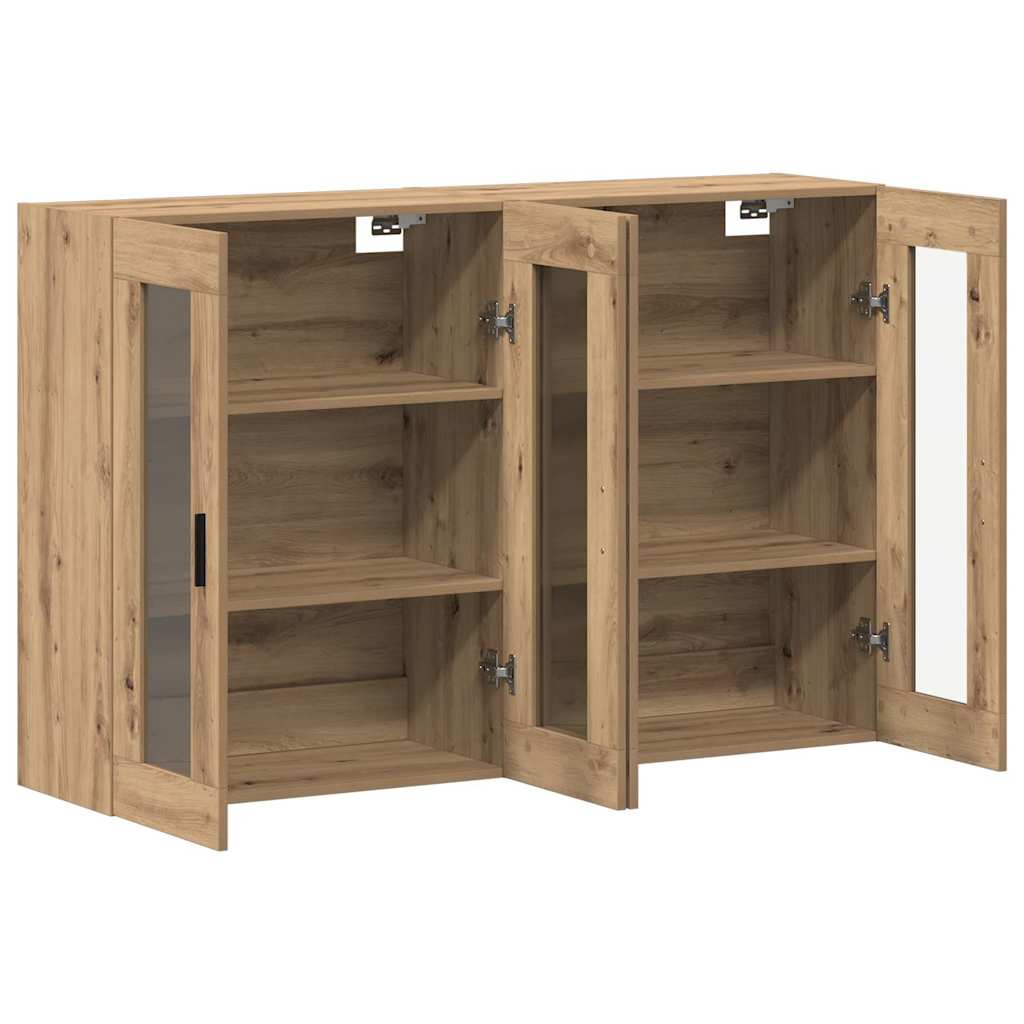 Ormarčići montirani na zid 2 pcs hrast artisan
