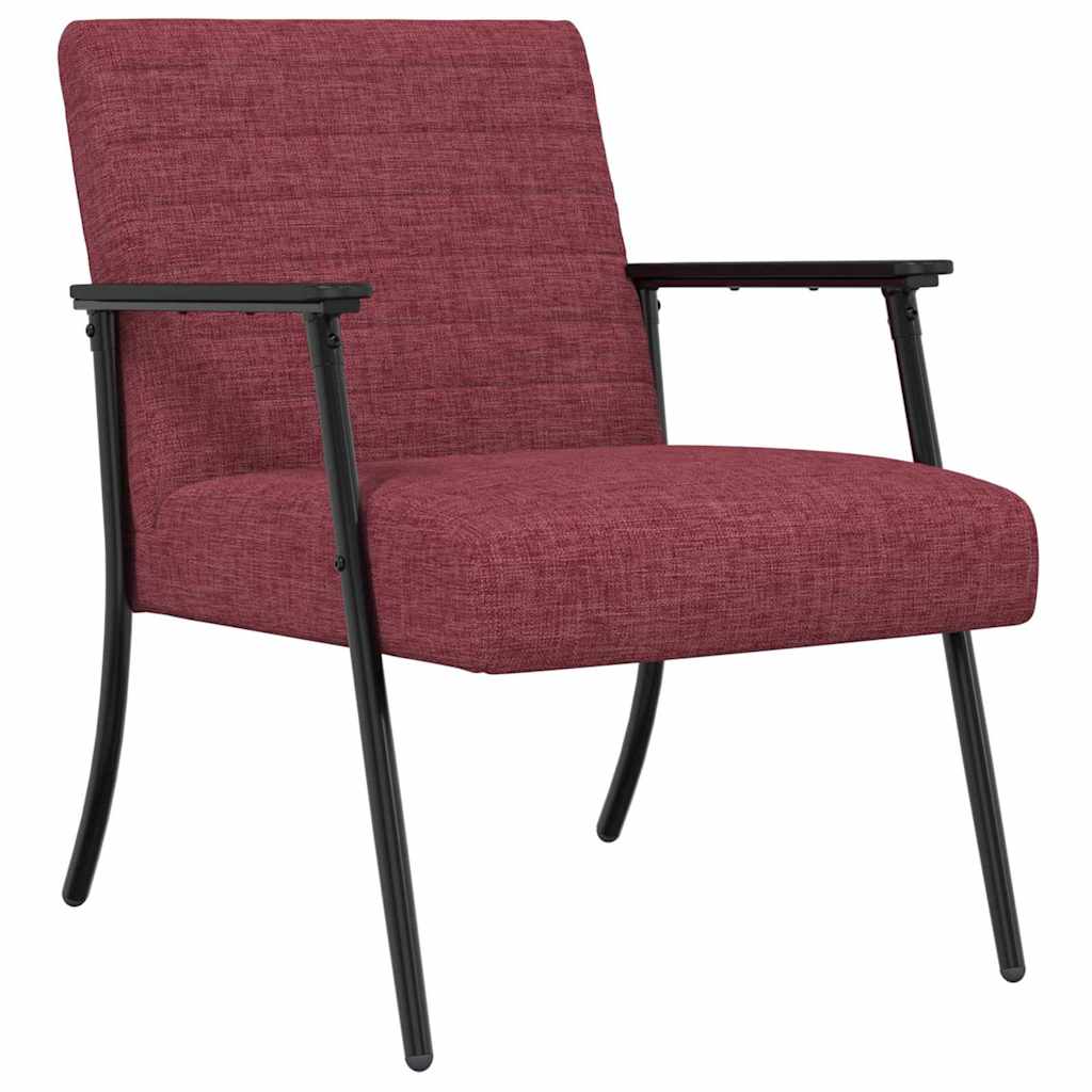 fotelja Vinska crvena 59 x 75 x 78 cm tkanina