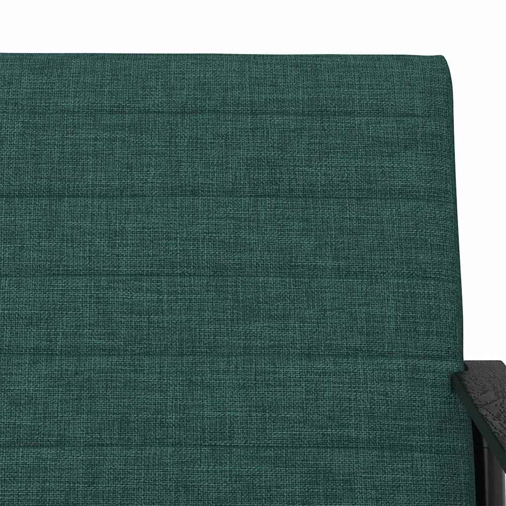 fotelja Tamnozelena 59 x 75 x 78 cm tkanina