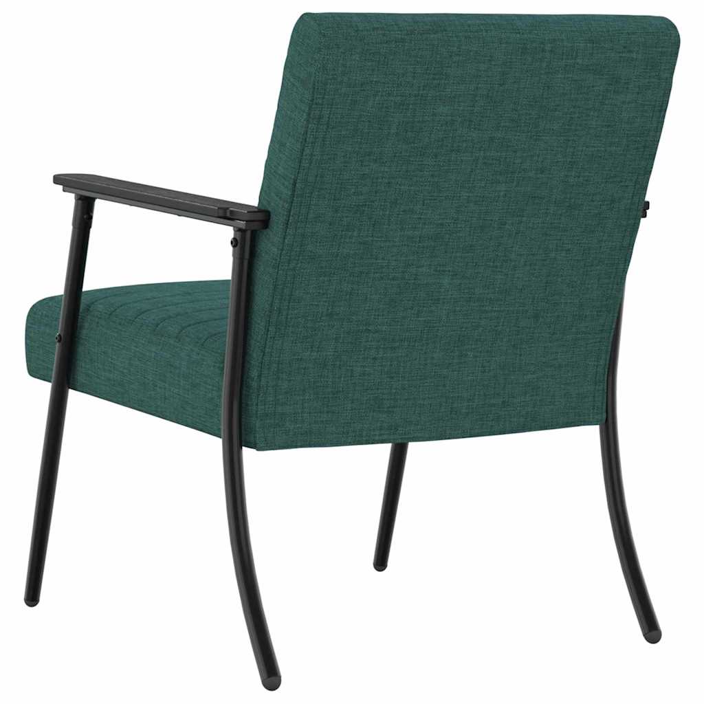 fotelja Tamnozelena 59 x 75 x 78 cm tkanina