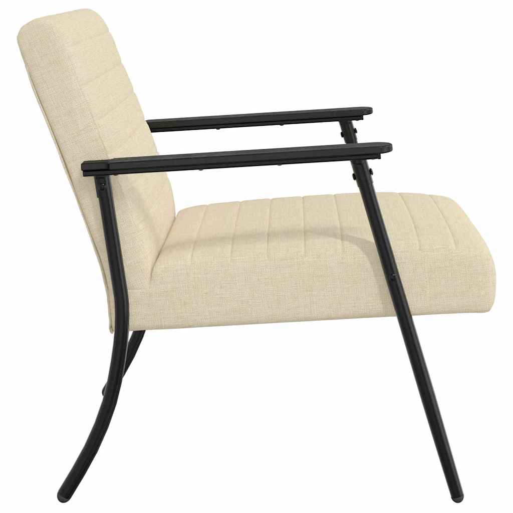 fotelja Krema 59 x 75 x 78 cm tkanina