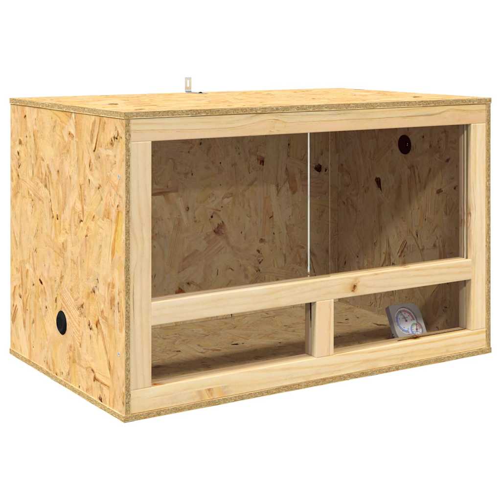 Terarij Smeđa 80 x 50 x 50 cm OSB