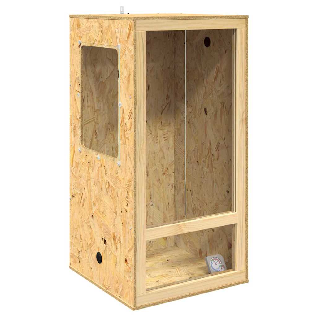 Terarij Smeđa 50 x 50 x 100 cm OSB