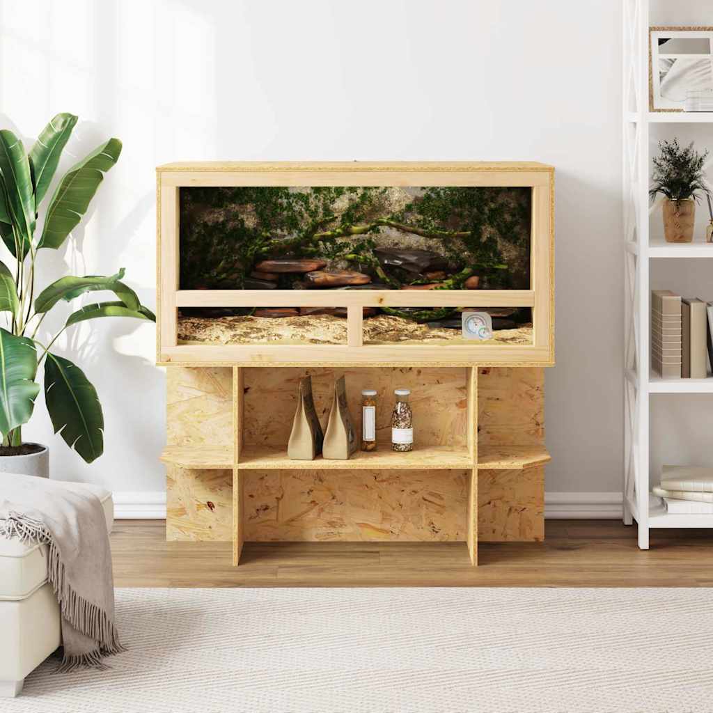 Osnovica za terarij Smeđa 100 x 50 x 50 cm OSB