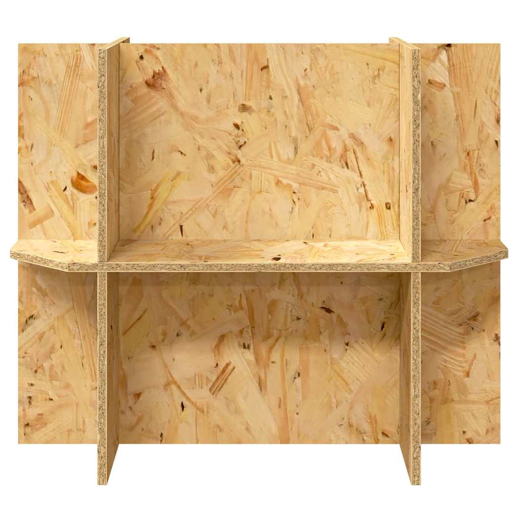 Osnovica za terarij s policom Smeđa 60 x 30 x 50 cm OSB
