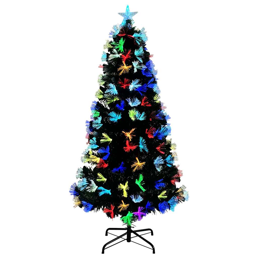 Umjetno božićno drvce s 120 LED svjetlima Zelena 120 cm PVC