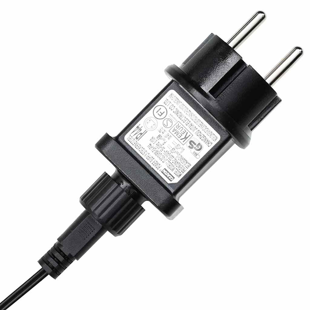 Umjetno božićno drvce s 210 LED svjetlima Zelena 180 cm PVC