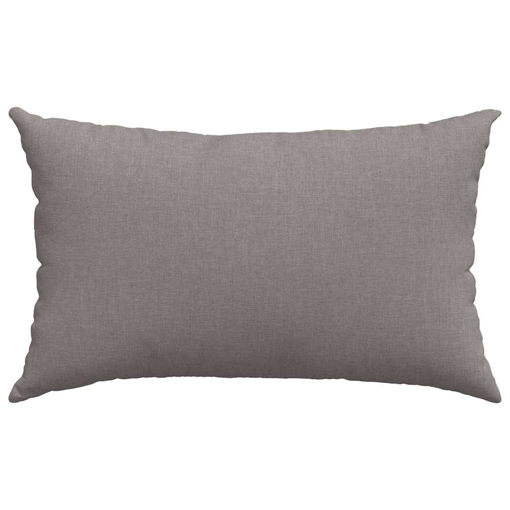 Jastučići za sofu 2 pcs Sivo-smeđa 50 x 30 cm tkanina