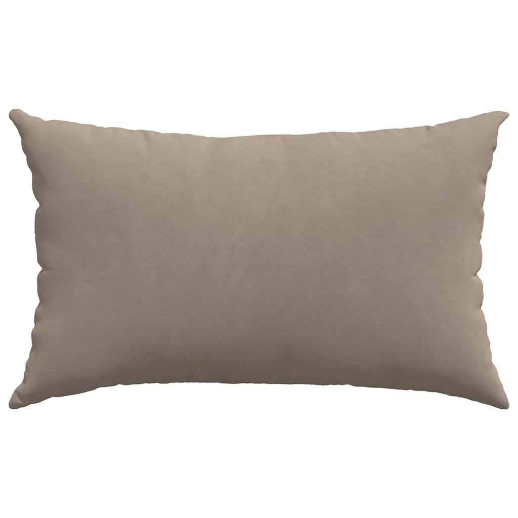 Jastučići za sofu 2 pcs Sivo-smeđa 50 x 30 cm tkanina