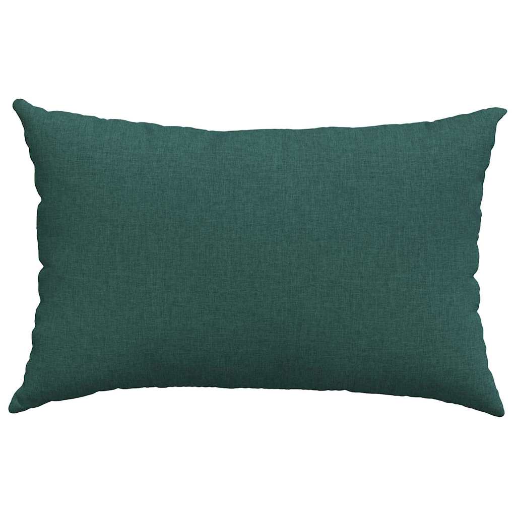 Jastučići za sofu 2 pcs Tamnozelena 60 x 40 cm tkanina