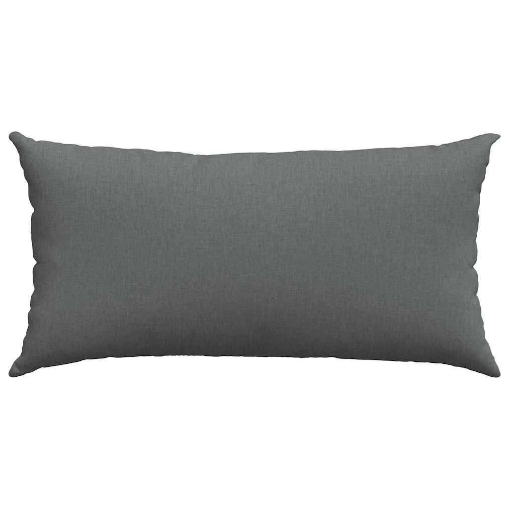 Jastučići za sofu 2 pcs Tamno siva 80 x 40 cm tkanina