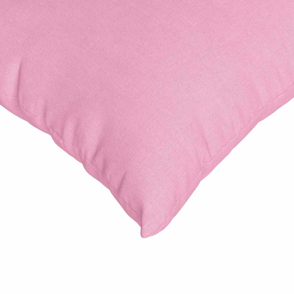 Jastučići za sofu 2 pcs Ružičasta 80 x 40 cm tkanina